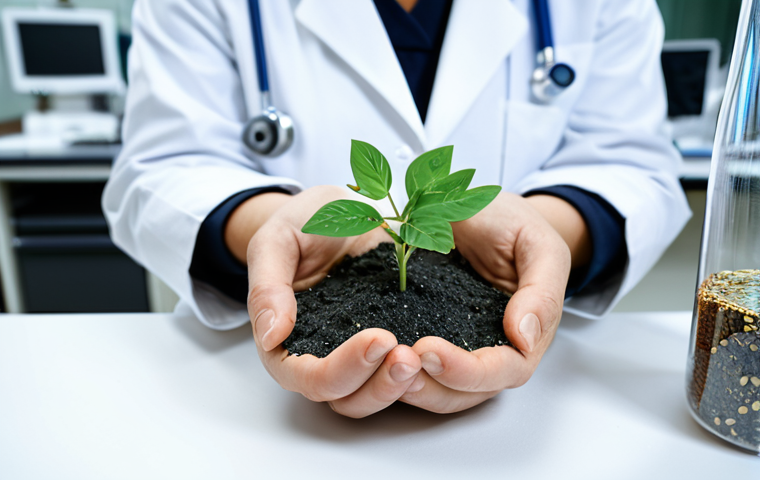 경영지도사와 지속 가능한 경영 사례 - ESG in Action**

"An aerial view of a modern corporate headquarters with solar panels on the roof an...