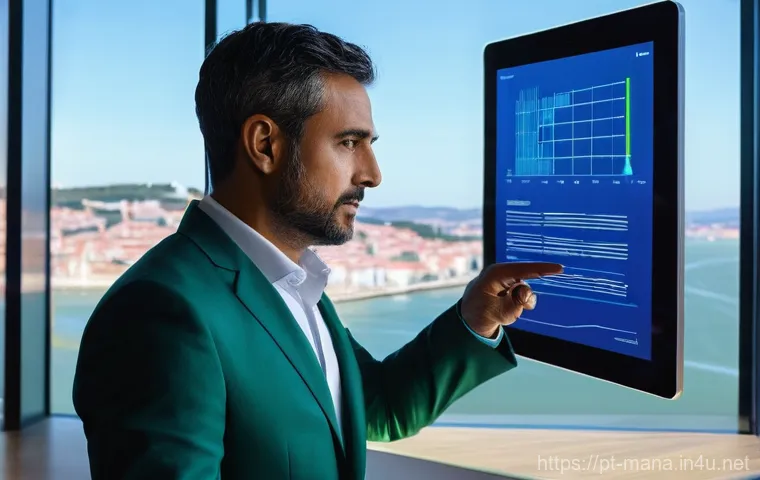 경영지도사와 경영 컨설팅의 미래 - **Prompt:** A Portuguese business consultant, a man in his late 30s wearing a sharp, modern business...