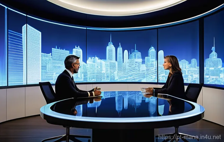 경영지도사와 경영 컨설팅의 미래 - **Prompt:** A Portuguese business consultant, a man in his late 30s wearing a sharp, modern business...